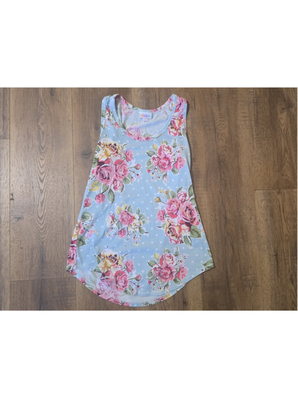 Women's LuLaRoe Floral Tank Top Size S